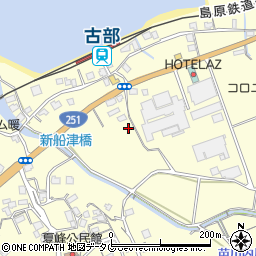 長崎県雲仙市瑞穂町古部乙64-3周辺の地図