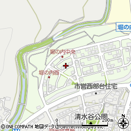 長崎県諫早市堀の内町8周辺の地図