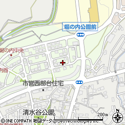 長崎県諫早市堀の内町18周辺の地図