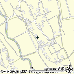 長崎県雲仙市瑞穂町古部（甲）周辺の地図
