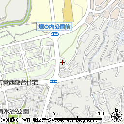 長崎県諫早市堀の内町23周辺の地図