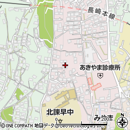長崎県諫早市城見町41-11周辺の地図