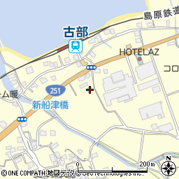 長崎県雲仙市瑞穂町古部乙64周辺の地図