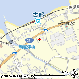 長崎県雲仙市瑞穂町古部乙73周辺の地図