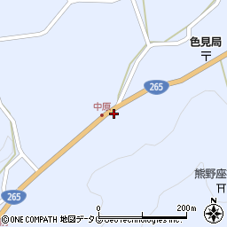 熊本県阿蘇郡高森町上色見2635周辺の地図