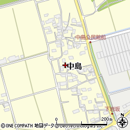 熊本県菊池郡大津町中島55周辺の地図
