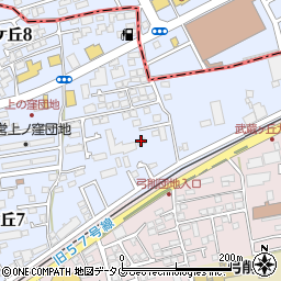 グリーン武蔵Ｂ周辺の地図