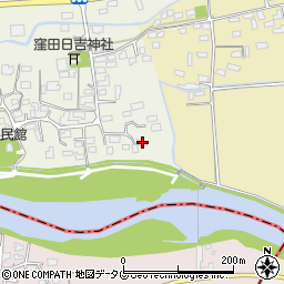 熊本県菊池郡大津町下町128周辺の地図
