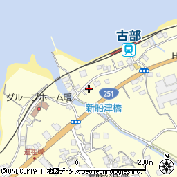 長崎県雲仙市瑞穂町古部乙97周辺の地図