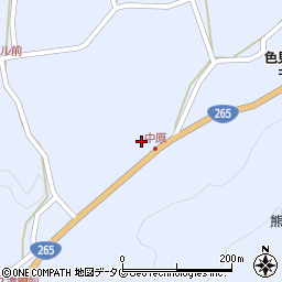 熊本県阿蘇郡高森町上色見2647周辺の地図