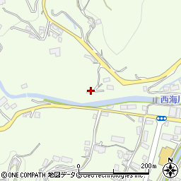 長崎県長崎市西海町1458周辺の地図