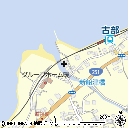 長崎県雲仙市瑞穂町古部乙93周辺の地図