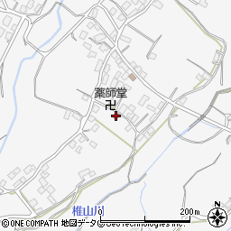 温泉屋敷公民館周辺の地図