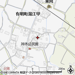 長崎県島原市有明町湯江甲700周辺の地図