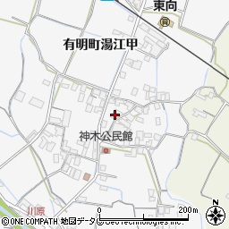長崎県島原市有明町湯江甲699周辺の地図