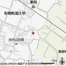 長崎県島原市有明町湯江甲719-1周辺の地図