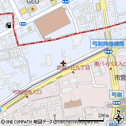 星山商店周辺の地図