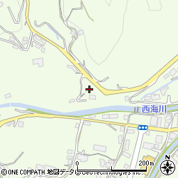長崎県長崎市西海町1460周辺の地図