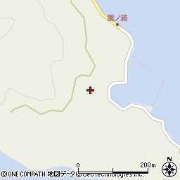 長崎県五島市奈留町大串553周辺の地図