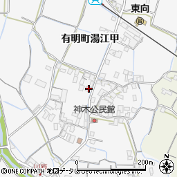 長崎県島原市有明町湯江甲592周辺の地図