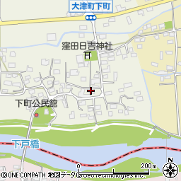 熊本県菊池郡大津町下町188周辺の地図