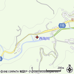 長崎県長崎市西海町795周辺の地図
