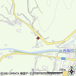 長崎県長崎市西海町1444周辺の地図