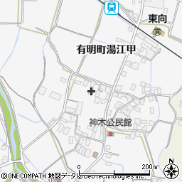 長崎県島原市有明町湯江甲584周辺の地図