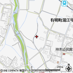 長崎県島原市有明町湯江甲560-2周辺の地図