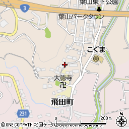 熊本県熊本市北区四方寄町215周辺の地図