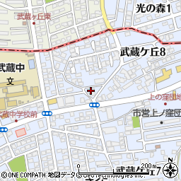 株式会社有明楽器ヤマハ音楽教室　武蔵ケ丘教室周辺の地図