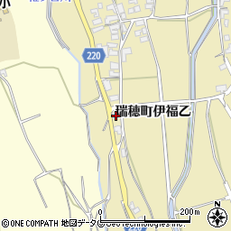 長崎県雲仙市瑞穂町伊福乙1362周辺の地図