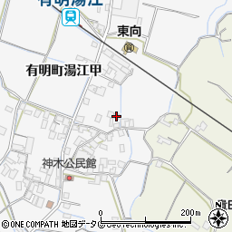 長崎県島原市有明町湯江甲712周辺の地図