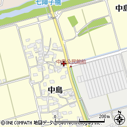 熊本県菊池郡大津町中島4周辺の地図