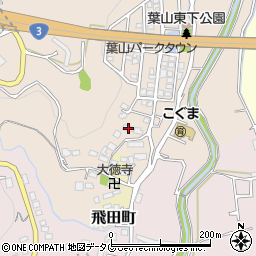 熊本県熊本市北区四方寄町214周辺の地図
