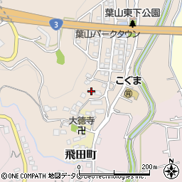 熊本県熊本市北区四方寄町214周辺の地図