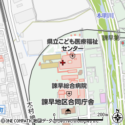 長崎県発達障害者支援センター周辺の地図
