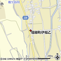 長崎県雲仙市瑞穂町伊福乙1377周辺の地図