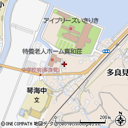 長崎県諫早市多良見町元釜555周辺の地図