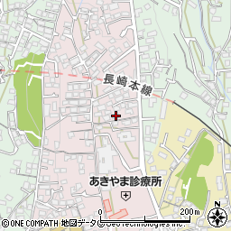 長崎県諫早市城見町44-40周辺の地図