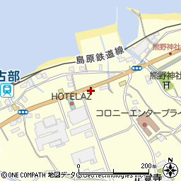 長崎県雲仙市瑞穂町古部甲10周辺の地図