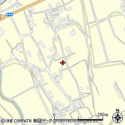 長崎県雲仙市瑞穂町古部甲673周辺の地図