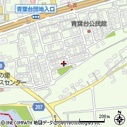 熊本県菊池郡菊陽町津久礼1977-63周辺の地図