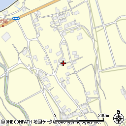 長崎県雲仙市瑞穂町古部甲674周辺の地図