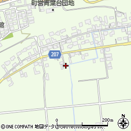 熊本県菊池郡菊陽町津久礼2059周辺の地図