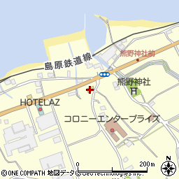 長崎県雲仙市瑞穂町古部甲1542周辺の地図