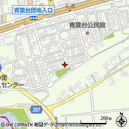 熊本県菊池郡菊陽町津久礼1977-64周辺の地図