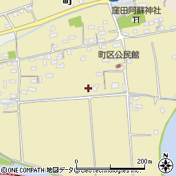 熊本県菊池郡大津町町165-3周辺の地図
