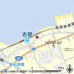 長崎県雲仙市瑞穂町古部乙4周辺の地図