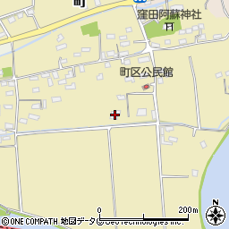 熊本県菊池郡大津町町167周辺の地図